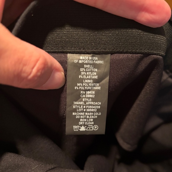 Theory Thaniel Approach Slim Fit Pull On Pants in Black Size 0 - Picture 5 of 6
